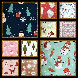 Poly mailers 14x19 Christmas holiday assortment